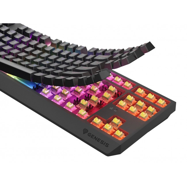 GENESIS Thor 230 TKL keyboard Gaming USB + RF Wireless + Bluetooth QWERTY US English Black