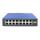 Digitus Industrial 16+2 port L2 managed Gigabit Ethernet PoE switch