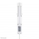Neomounts DS22-840WH6 Desk socket with clamp and USB-C and USB-A ports - Quick charge