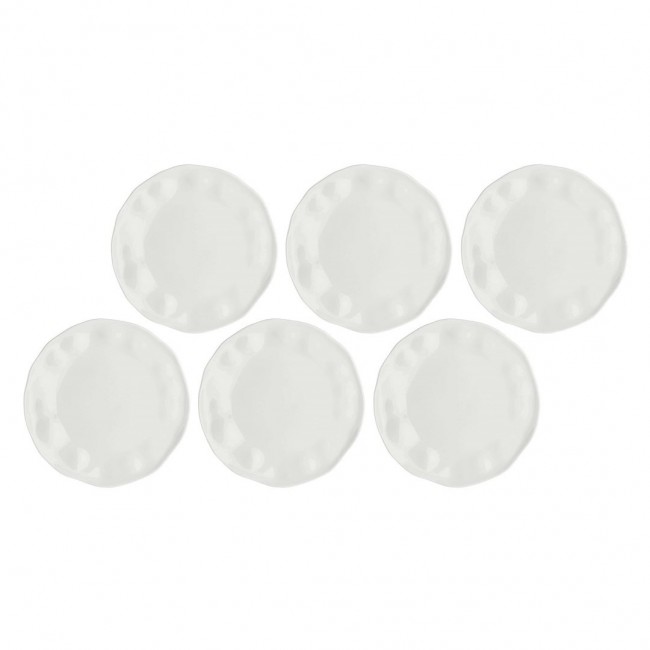 Set of 6 dinner plates 28 cm