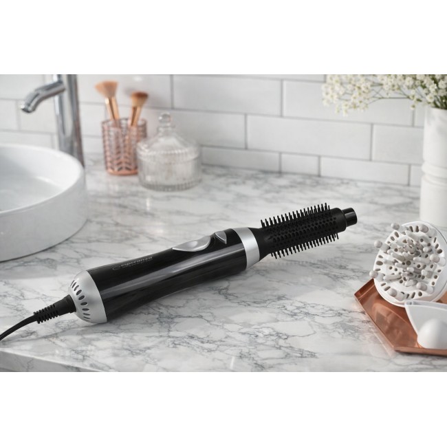 Esperanza EBL001K hair styling tool Hot air brush Black 1.6 m 400 W Esperanza EBL001K hair styling tool Hot air brush Black 1.6 m 400 W