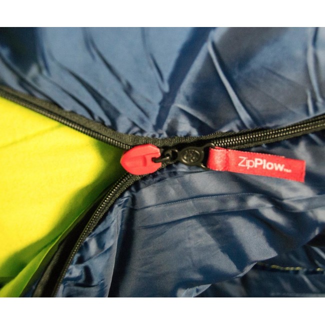 Coleman Heaton Peak 220 Adult Rectangular sleeping bag Cotton, Polyester Blue, Yellow