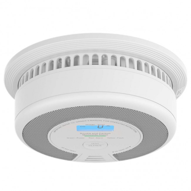 X-Sense SC07 smoke detector Photoelectrical reflection detector Interconnectable Wireless X-Sense SC07 smoke detector Photoelectrical reflection detector Interconnectable Wireless