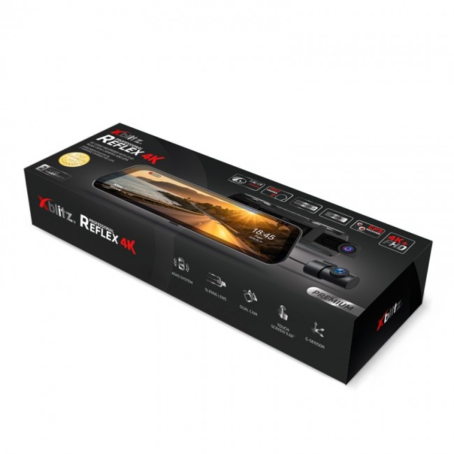 XBLITZ REFLEX 4K DVR 4K HDR PREMIUM CON C MARA DE MARCHA ATR S, WI-FI Y GPS XBLITZ REFLEX 4K DVR 4K HDR PREMIUM CON C MARA DE MARCHA ATR S, WI-FI Y GPS