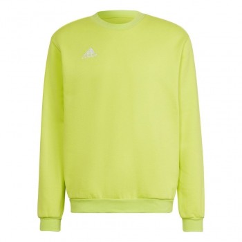 adidas Entrada 22 Sweat Top Lime Sweatshirt HC5049 S