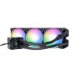 Alphacool Eisbaer Pro Aurora 360 Processor All-in-one liquid cooler 12 cm Black, White 1 pc(s)