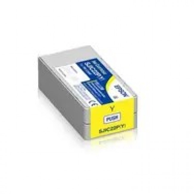 Epson SJIC22P(Y): Ink cartridge for ColorWorks C3500 (yellow) Epson SJIC22P(Y): Ink cartridge for ColorWorks C3500 (yellow)