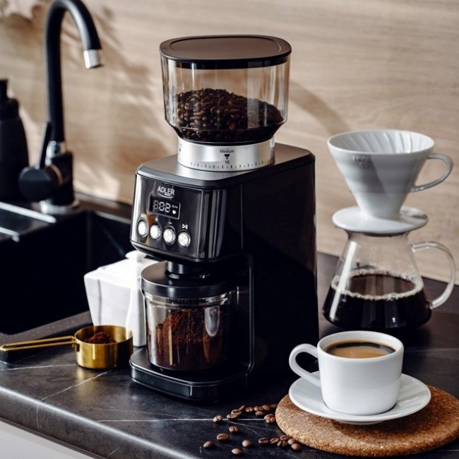 Adler AD 4300 Burr coffee grinder black