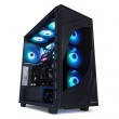Sharkoon REBEL C80G RGB Midi Tower Black