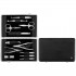 ZWILLING TWINOX Zestaw do manicure czarne sk rzane etui, 12 element w