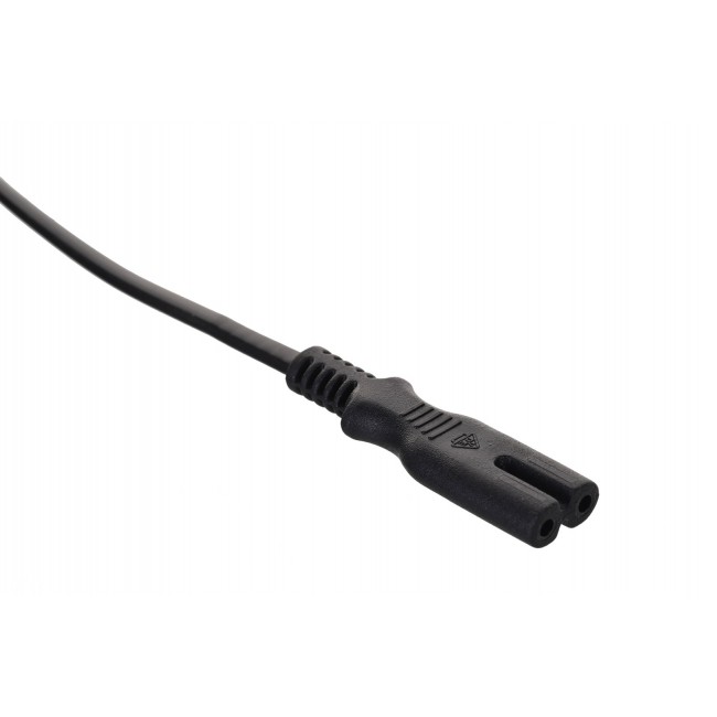 Savio CL-100 power cable Black 1.8 m IEC Type E (3.4 mm, 3.1 mm) IEC C7