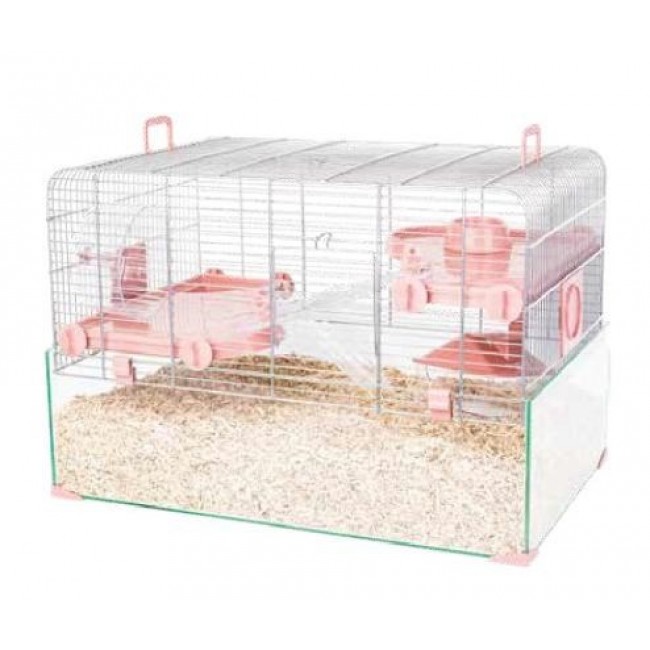 ZOLUX Panas Colour 60 - rodent cage - pink ZOLUX Panas Colour 60 - rodent cage - pink