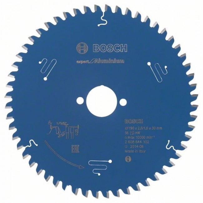 Bosch 2 608 644 102 circular saw blade 19 cm 1 pc(s)