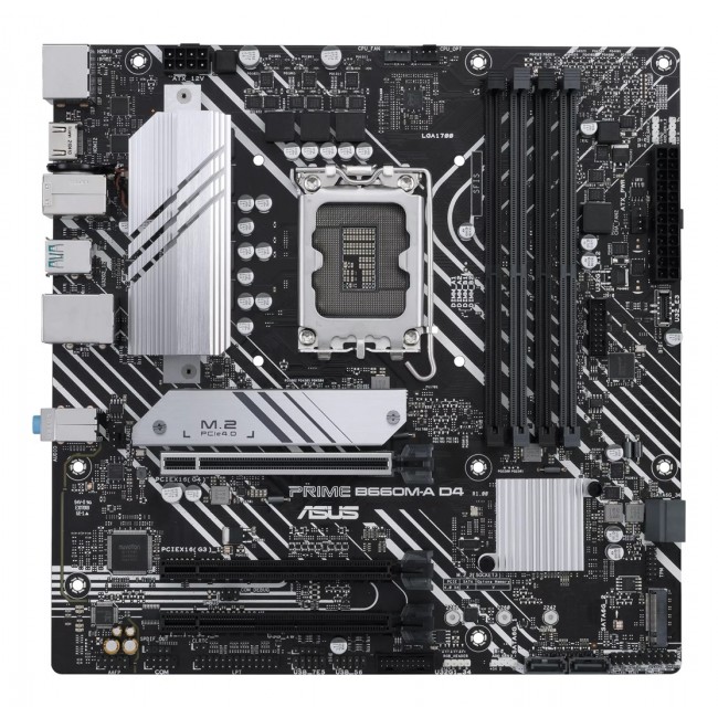 ASUS PRIME B660M-A D4-CSM Intel B660 LGA 1700 micro ATX ASUS PRIME B660M-A D4-CSM Intel B660 LGA 1700 micro ATX