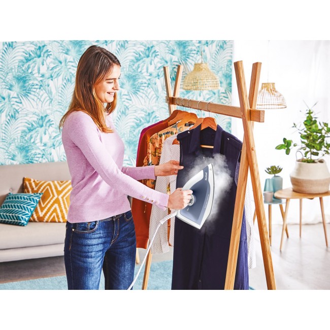 Tefal Express Optimal SV4110 2200 W 1.2 L Ceramic Express Glide Blue, White Tefal Express Optimal SV4110 2200 W 1.2 L Ceramic Express Glide Blue, White