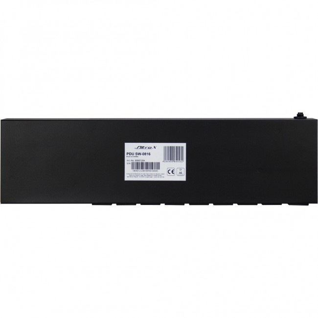 Inter-Tech SW-0816 power distribution unit (PDU) 8 AC outlet(s) Black