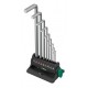 Wera 05022102001 hex key L-shaped hex key set Metric 9 pc(s)