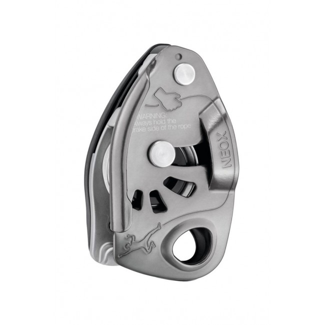 PETZL neox-gray belay device PETZL neox-gray belay device