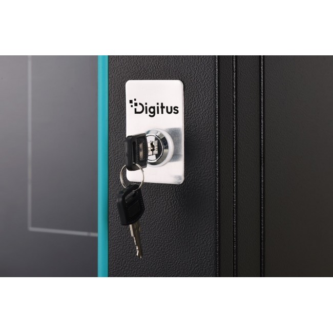 Digitus Dynamic-N series wall-mounted enclosure - 600x450 mm (WxD), unassembled