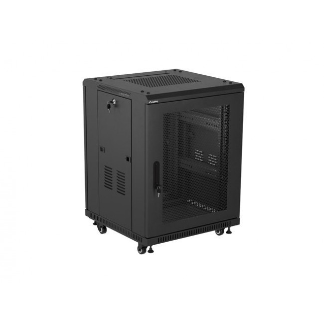 Lanberg FF01-6615-23B rack cabinet 15U Freestanding rack Black Lanberg FF01-6615-23B rack cabinet 15U Freestanding rack Black