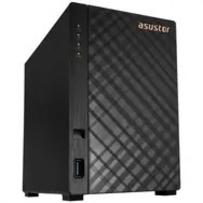 Asustor AS1102TL NAS/storage server Mini Tower Realtek RTD1619B 1 GB DDR4 0 TB ADM Black