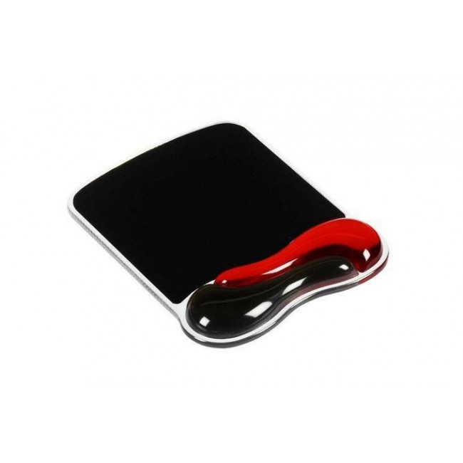 Kensington Duo Gel Mouse Pad Wrist Rest Red