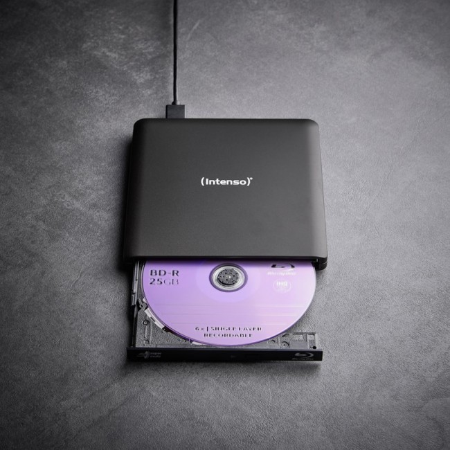 Intenso EOD 500BD Slim optical disc drive Blu-Ray ROM Black