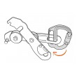 Petzl M042AA00 climbing carabiner Locking carabiner D-shaped Aluminium Grey 1 pc(s)