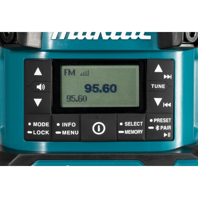 Makita Radio MR009GZ 12/14.4/18/40V with lamp