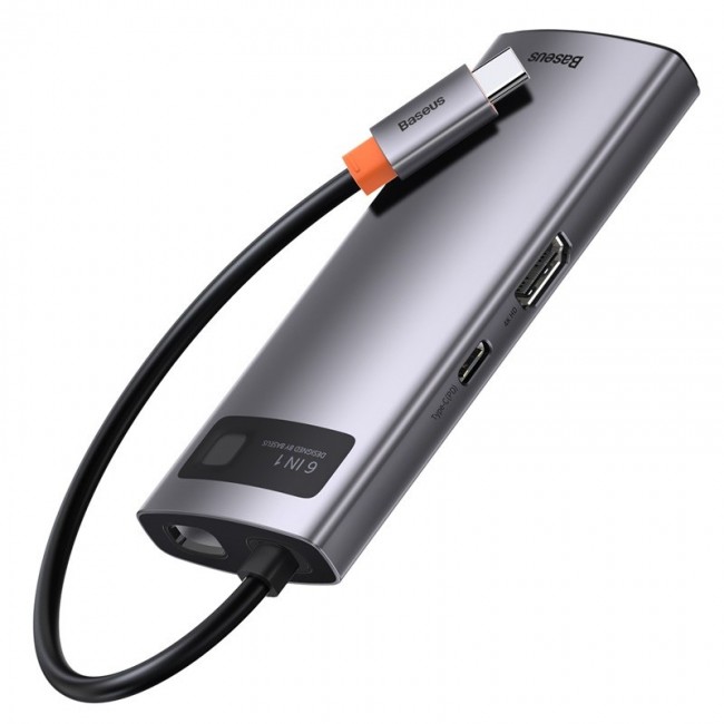 Baseus Metal Gleam USB 3.2 Gen 1 (3.1 Gen 1) Type-C Grey