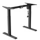 Ergo Office ER-403B Sit-stand Desk Table Frame Electric Height Adjustable Desk Office Table Without Table Top Black