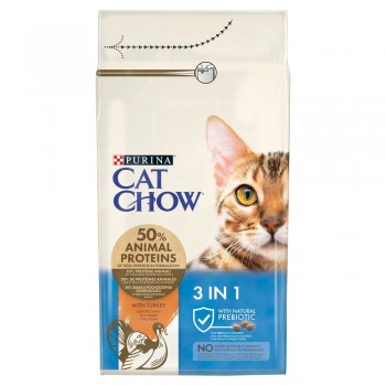 Purina CAT CHOW cats dry food 1.5 kg Adult Turkey