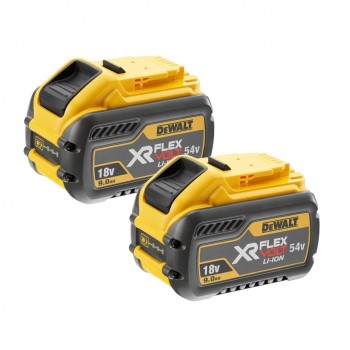 VACCUMULATOR.FLEXVOLT 18/54V 9.0/3.0AH DCB547 DEWALT 2PCS