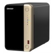 QNAP TS-264 NAS Tower Intel Celeron N5095 8 GB 0 TB QNAP QTS Black, Gold