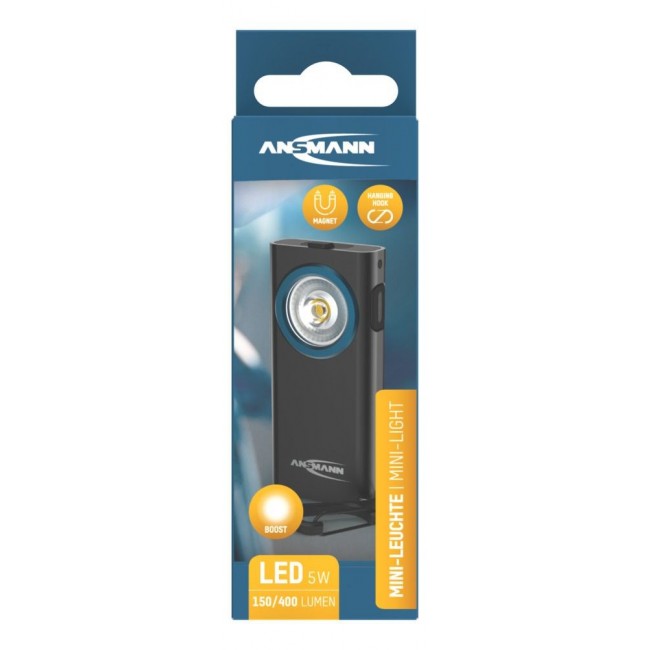 Ansmann ML400R Black Keychain flashlight LED Ansmann ML400R Black Keychain flashlight LED