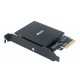 Akasa AK-PCCM2P-03 interface cards/adapter Internal M.2