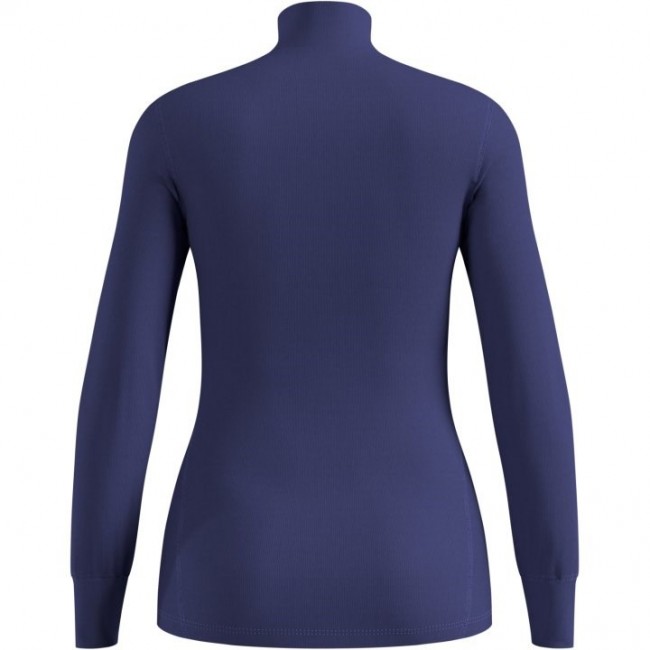 Odlo BL TOP turtle neck l/s ACTIVE WARM long-sleeved thermal underwear, size M, blue Odlo BL TOP turtle neck l/s ACTIVE WARM long-sleeved thermal underwear, size M, blue