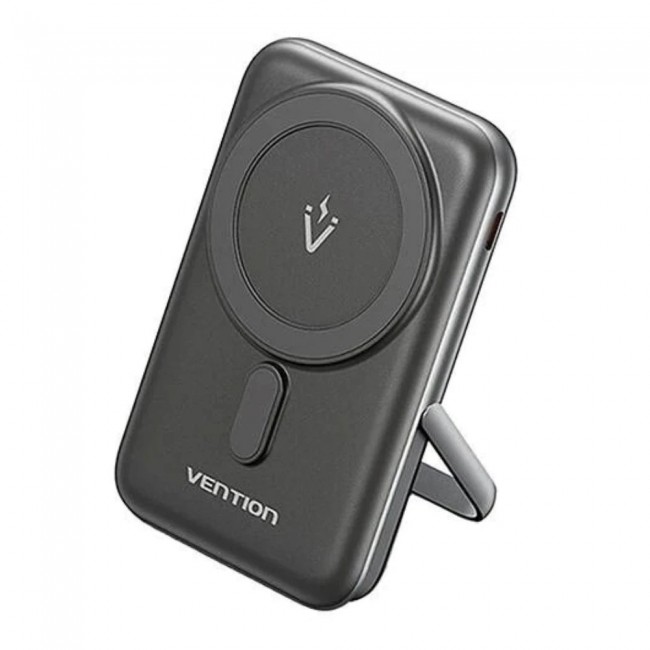 Vention 10000mAh 20W - magnetic power bank (black)