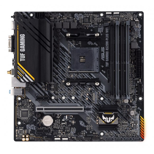 ASUS TUF GAMING A520M-PLUS WIFI AMD A520 Socket AM4 micro ATX