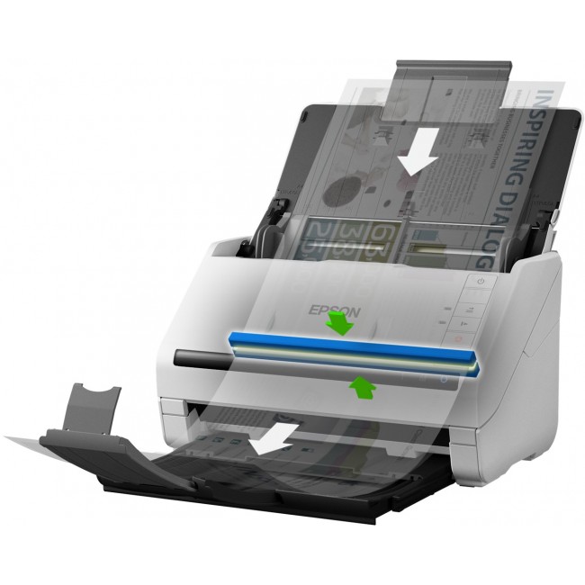 Epson DS-770 II Sheet-fed scanner 600 x 600 DPI A4 White Epson DS-770 II Sheet-fed scanner 600 x 600 DPI A4 White