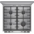 Gorenje GKS6C71XF Freestanding cooker with oven Silver Gorenje GKS6C71XF Freestanding cooker with oven Silver