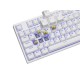 GENESIS Thor 404 TKL keyboard Gaming USB QWERTY US International White