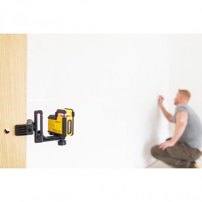 Stanley 360 Cross Line Red Beam Laser Level