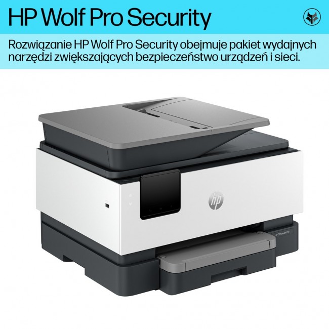 HP OfficeJet Pro 9120b Wireless All-in-One Color Printer, Two-sided printing Copier, Scanner