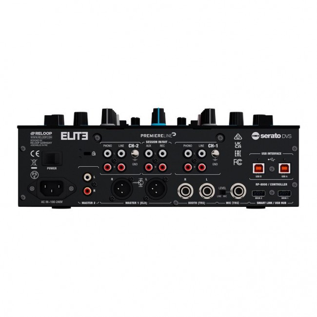 Reloop Elite professional DVS mixer for Serato DJ Pro
