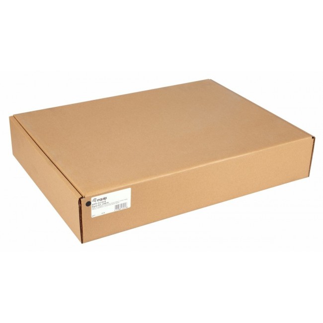 Equip Fixed Shelf 19', 2U, 800MM, Black