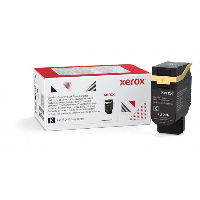 Xerox Genuine C410 Color Printer/VersaLink C415 Color Multifunction Printer Black Standard capacity Toner Cartridge (2400 Pages) - 006R04677