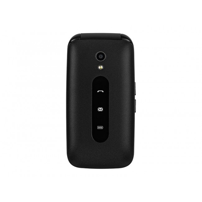BLOW Black Phone for Seniors with a Flip Cover S24