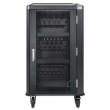 Manhattan Laptop Charging Cart/Trolley via AC Adapter (EU) 30-bay, Install device's AC Adapter (power cables) into unit, Suitable for ALL laptops (to 16
