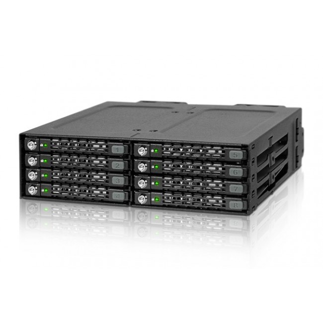Icy Dock MB998SK-B drive bay panel Black
